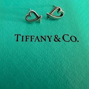 Tiffany & Co. Paloma Picasso heart earrings.